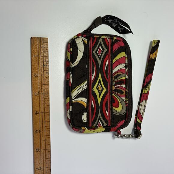 Vera Bradley Y2K Wristlet Puccini Pattern Zip Close Makeup Change Purse Lined - Picture 3 of 4